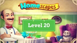 Homescapes Level 20 - How to complete Level 20 on Homescapes