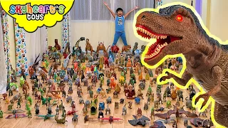 Skyheart's Huge Dinosaur Collection Part 2 - dinosaur toys for kids jurassic world children