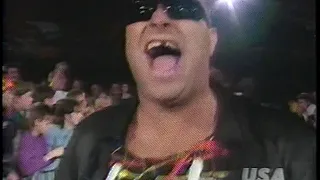 WWF Prime Time Wrestling 1992 The Legion of Doom &British Bulldog Vs The Nasty Boys and The Montie