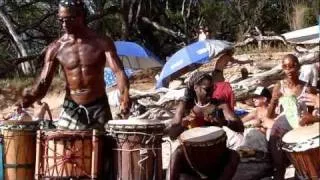 Little Beach drum circle