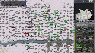Red Alert Remastered-Mujalli Mod-Random+Hard AI VS 4 Hard AI "Hitman team map"