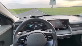 Ioniq 5 Lane Assist demonstration