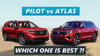 2023 Honda Pilot vs 2024 Volkswagen Atlas – VW Just DID IT !!