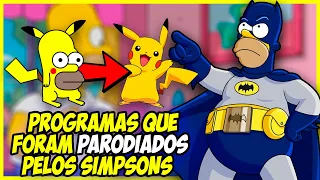 Os Simpsons parodiando outros programas de televisão!