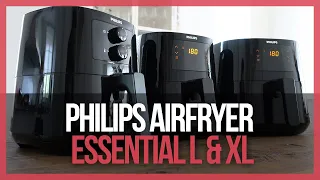 Philips Airfryer L en XL verschillen (Essential HD9200/90, HD9252/90, HD9270/90 en HD9280/90)