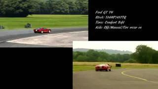 Stock Ford GT Top Gear Lap Time (Real vs GT5)