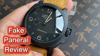 Superclone Panerai fake watch review top replica.How do you think this timepiece?