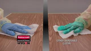 HYGEN Disposable Microfiber Cloth System - 60 seconds