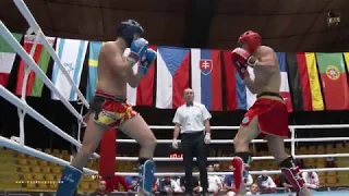 WAKO European Championship 2018 Miloš Cvjetićanin vs Gjorgjiev Dimitar LK 049 S M  86 kg