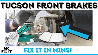 How to Replace Front Brake Pads on a Hyundai Tucson 2016 [Complete Guide]