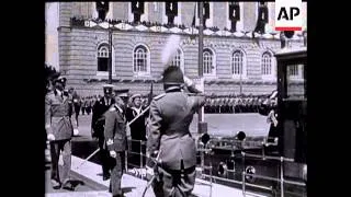 Hitler Witnesses Military Parade