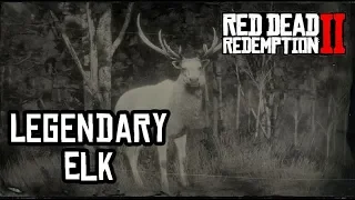 Red Dead Redemption 2 Legendary Elk Location and Hunting. Легендарный олень