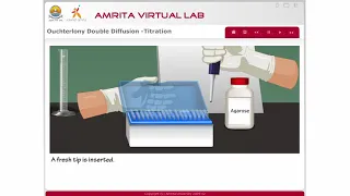 Ouchterlony Double Diffusion  Titration