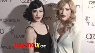 The Veronicas at The Art Of Elysium 5th Annual Heaven Gala ARRIVALS