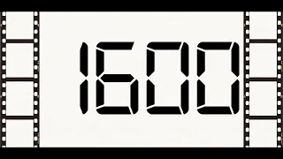 Countdown from 1600 to 0 (Retro)