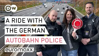 How exciting would it be to spend a day with the German Autobahn police?