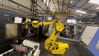 Robo Sapiens Automation, India Loading Unloading at CNC Machine +91 9075950000