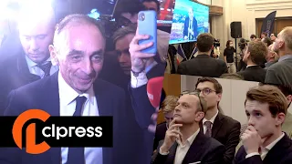 Éric Zemmour candidat à la présidentielle : ambiance au QG (30 novembre 2021, Paris)