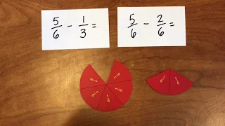 Add & Subtract Fractions with Unlike Denominators - UE Montessori