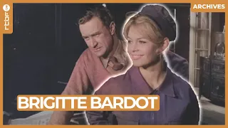 Inédit : Brigitte Bardot sur le tournage de "Babette s'en va-t-en guerre" (1959) - RTBF Archives