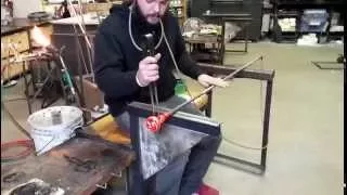 Making a Blown Glass Ornament