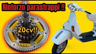 rinforzo e revisione parastrappi vespa px 125 arcobaleno