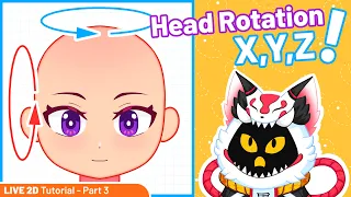 Live2D Tutorial: How to animate head XYZ parameters