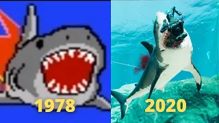 Evolution of Shark Games