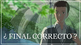 EL ANIME ROMÁNTICO CON UN FINAL SINCERO - El Jardín de las palabras (言の葉の庭 Kotonoha no Niwa)