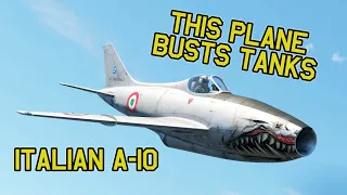THIS PLANE IS AN ITALIAN A-10 - Sagittario in War Thunder - OddBawZ