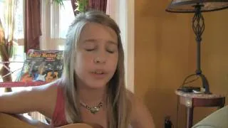 12-year-old Abby Miller & friend Madie perform original "Safe & Sound" to help find missing kids