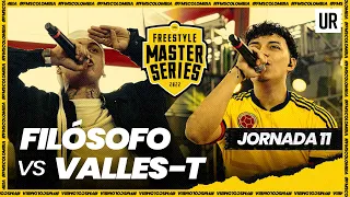 FILÓSOFO VS VALLES-T | #FMSCOLOMBIA Jornada 11 Temporada 1 - #FMS22 | Urban Roosters