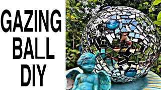 GAZING BALL DIY Epic Garden Decor&Landscaping Ideas