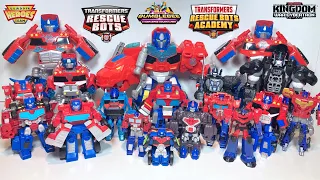 Transformers Optimus Prime UPDATE! Rescue Bots, War for Cybertron, Cyberverse, 1-Step, and more!