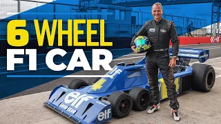 Driving the INFAMOUS 6-WHEELED F1 car! | Tyrrell P34 I Formula 1 | Ben Collins I 4K