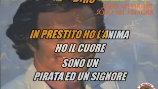 Julio Iglesias   Sono un pirata ed un signore KARAOKE FAIR USE