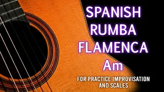 Rumba Flamenco Backing track (HQ) | Spanish Rumba Flamenca Style (A minor)