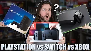 Nintendo Switch vs PS4 vs Xbox One, WHICH IS BEST?