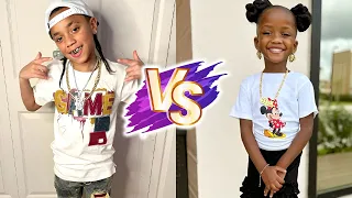 KD Da kid VS Melanie Ava (BEAM SQUAD) Natural Transformation 🌟 2024 | From 0 To Now
