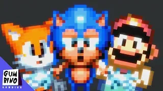 GumbinoBlue: Sonic and Mario Barrier Calamity