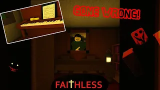 Solving the mystery of the yellow key in Faithless! (Roblox Horror Game)