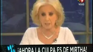 Mirtha hizo llorar a Yanina Latorre