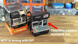 Polaroid 600 teardown and repair! Fixing a Polaroid 600 that won't power on. It stumped me!