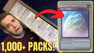 Opening Packs Until I Pull GHOST Blue-Eyes (1,000+ Packs)