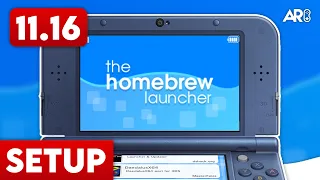 How to Homebrew Your Nintendo 3DS (11.16)