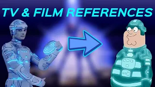 TRON REFERENCES in TV and FILM