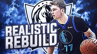 Trading DSJ...? REALISTIC MAVS REBUILD! NBA 2K19