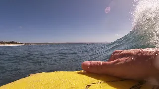 Bodyboarding Jeffrey's Bay Supers POV #1