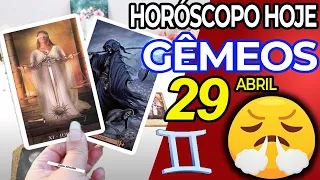𝐍𝐎𝐕𝐈𝐃𝐀𝐃𝐄 𝐁𝐑𝐔𝐓𝐀𝐋 💥💌 𝐏𝐄𝐑𝐈𝐆𝐎 𝐔𝐑𝐆𝐄𝐍𝐓𝐄 ⚠️🆘 Horoscopo do dia de hoje GÊMEOS 29 ABRIL 2023 ♊tarô Gêmeos