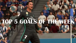 Top Goals of the Week Ft. Cristiano, Messi, Kroos | FIFA 18